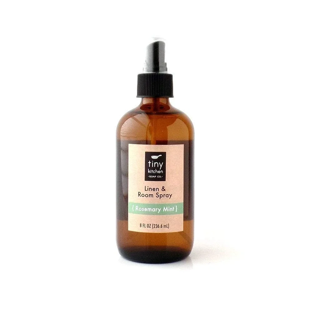 Rosemary Mint Natural Essential Oil Linen and Room Spray, 8 oz
